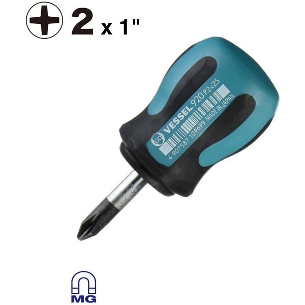 MEGADORA Stubby Screwdriver No.920 +2x25