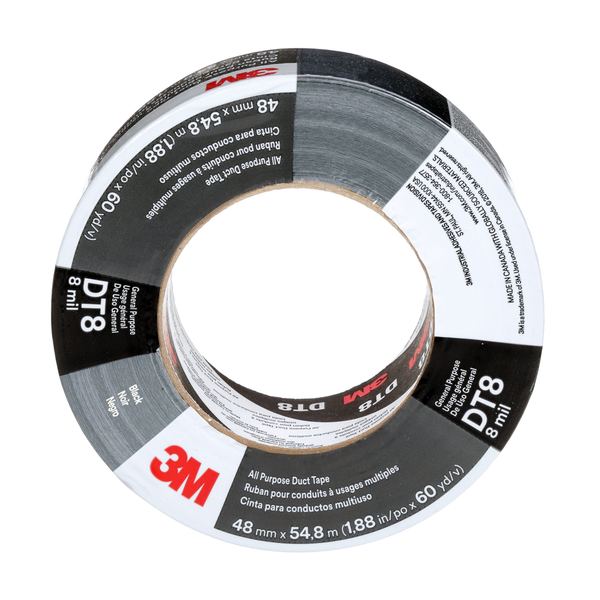 Duct Tape, Silver, 8 mil, 54.8m L x 48mm W