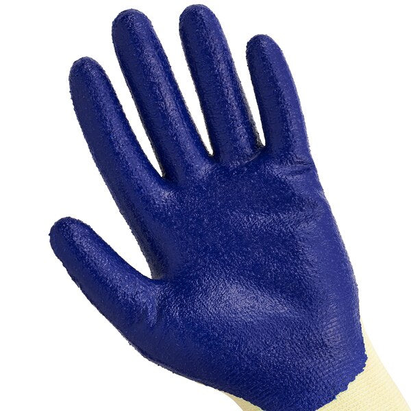 Cut Resistant Coated Gloves, A2 Cut Level, Nitrile, S, 5PK