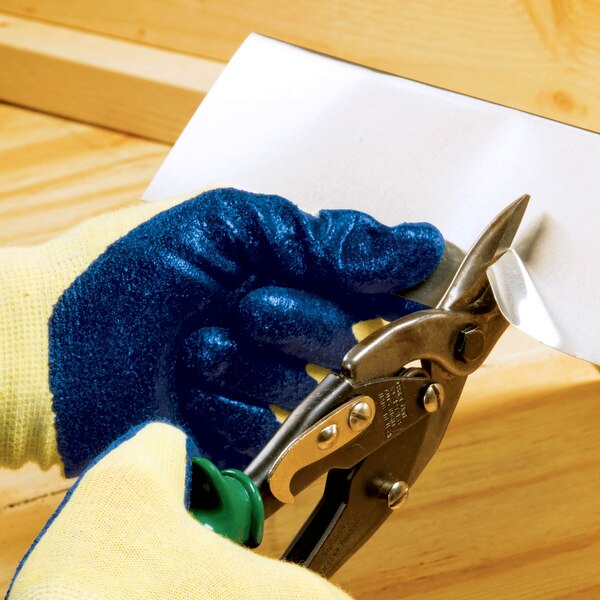 Cut Resistant Coated Gloves, A2 Cut Level, Nitrile, S, 5PK