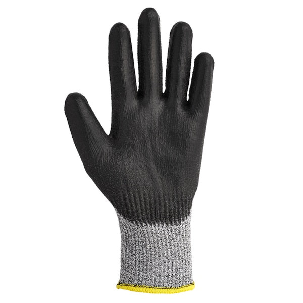 Cut Resist Gloves, M, Blk/Salt Pepper, PR