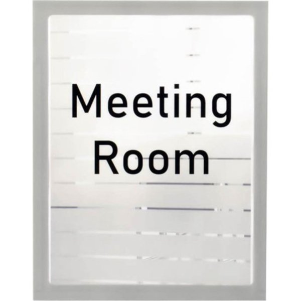 Magneto Adhesive Picture Frame, Slvr, PK2