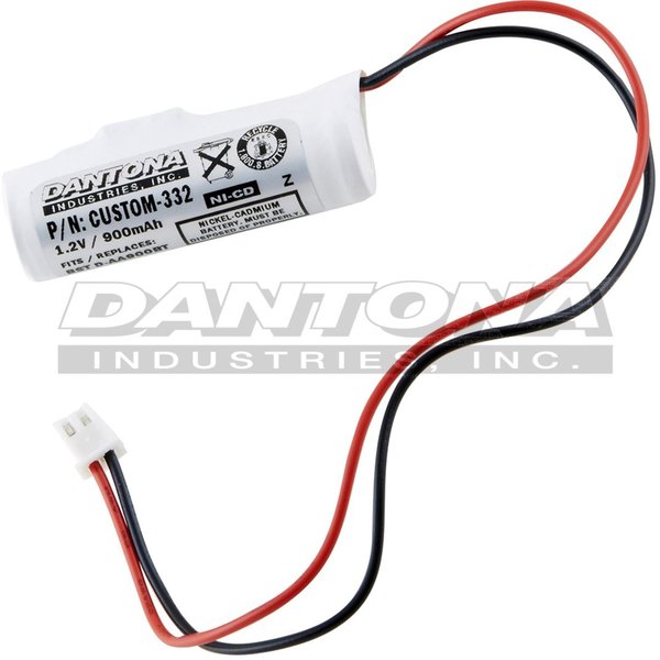 Battery 1.2 Volt Nickel Cadmium Dantona Emergency Lighting Battery