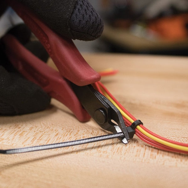 5 in Diagonal Cutting Plier Flush Cut Narrow Nose Uninsulated