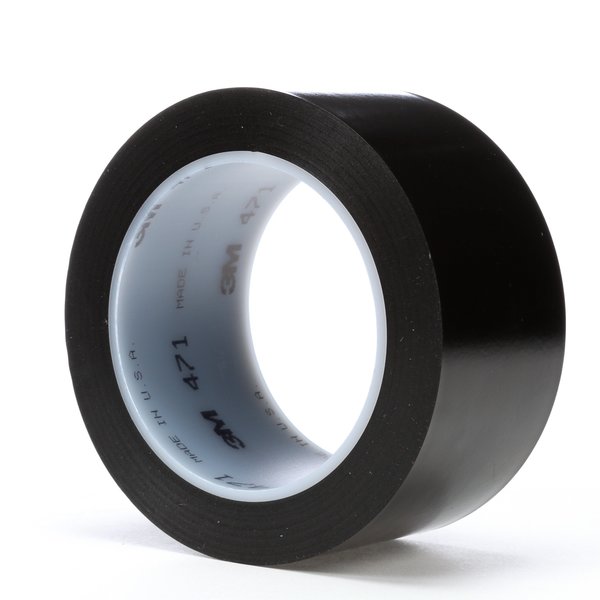VnylTpe471Blck, 2nx36yd5.2ml, 2, PK24