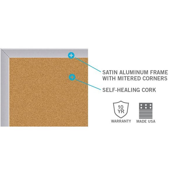 Cork Bulletin Board 60x36
