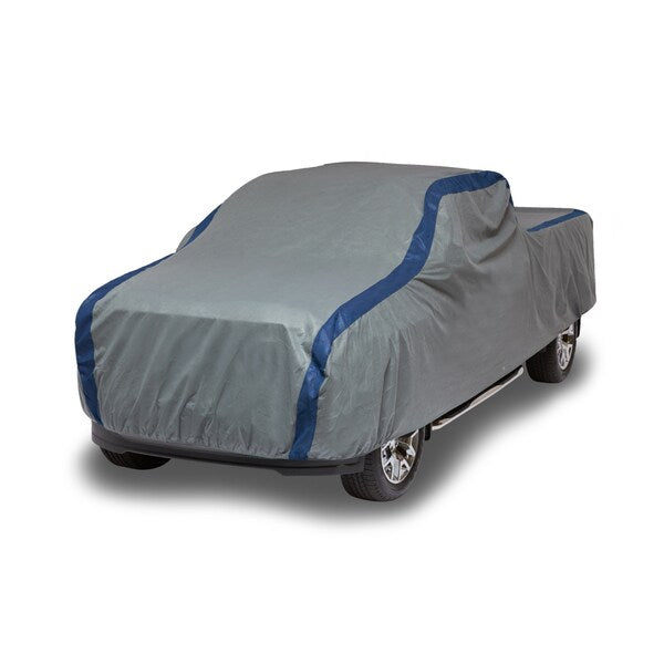 Grey Extended Cab Short Bed Truck Cover
