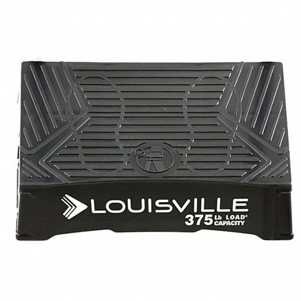 1 Step, Aluminum Step Stand, 375 lb. Load Capacity, Silver