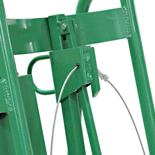 Powered Hand Truck, 800 lb, w/Solid Rubber