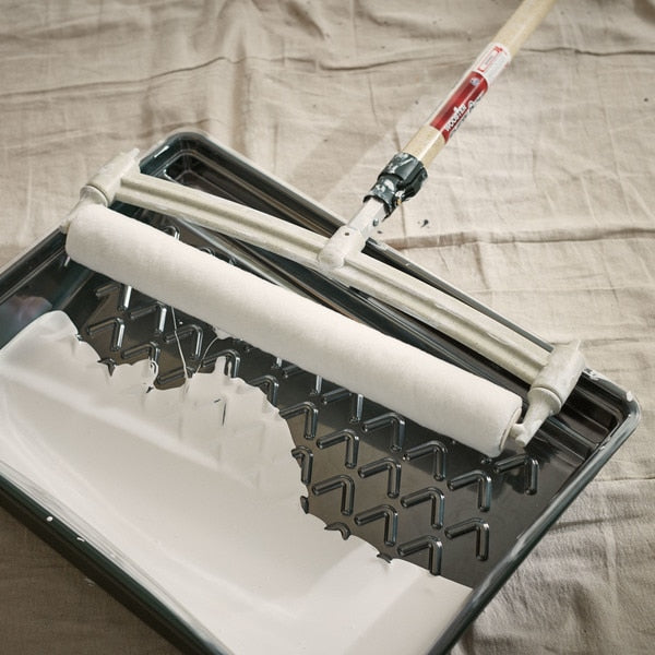 Paint Roller Frame, Yoke, Polypropylene Handle, 18