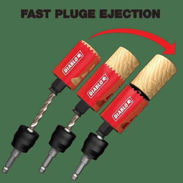 Bi-Metal Electrical Hole Saw Set, 16 pcs.