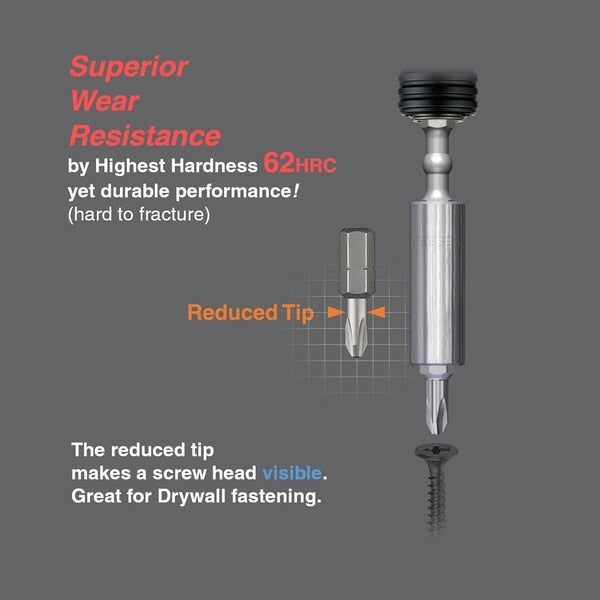 DRYWALLER Insert Bit PH2x25.4, PK25