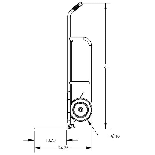 Ezy-Tilt Standard Two-Wheel Pallet Truck