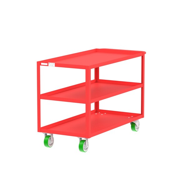 Utility Cart, Three Shelf, 24x48