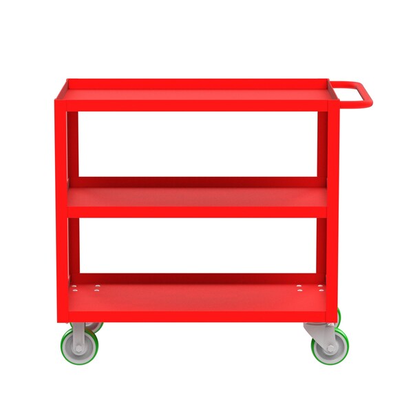 Utility Cart, Three Shelf, 24x36