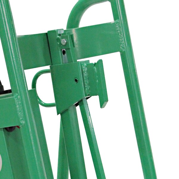 Powered Hand Truck, 800 lb, w/Solid Rubber