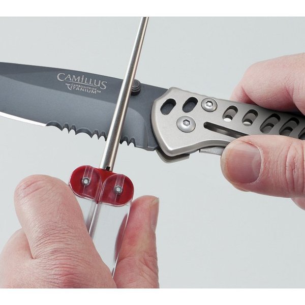 Serrated Knife Sharpener, Tapering, Fine