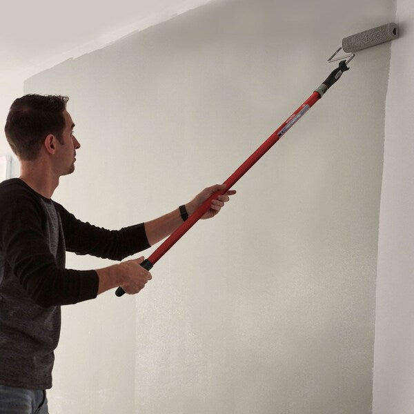 Paint Roller Pole, 4 ft L, 15/16