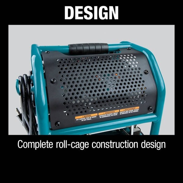 Quiet Series Electric Air Compressor, 1 HP, 2.0Gal, Oil-Free