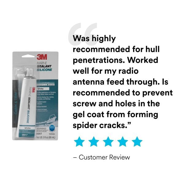 Non-Shrinking Gasket Sealant, 3 oz, White, Temp Range -40 to 190 Degrees F