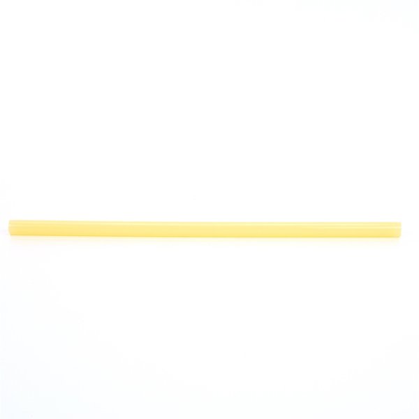 Hot Melt Adhesive, Tan, 1/2 in Diameter, 12 in Length, 35 sec Begins to Harden