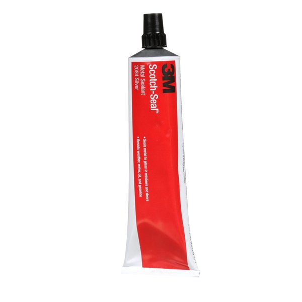 Metal Sealant, 5 oz, Tube, Aluminum, Hybrid Base