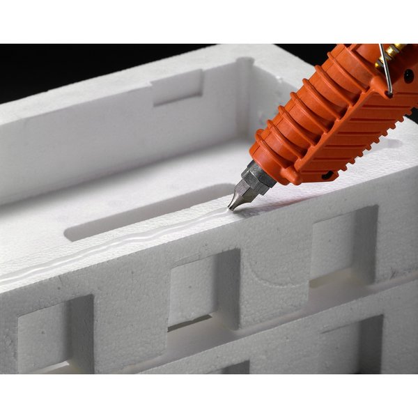 Hot Melt Adhesive, Clear, 5/8 in Diameter, 8 in Length, 40 sec Begins to Harden