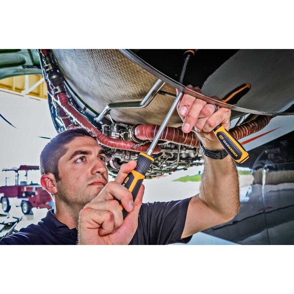 Dual Material Screwdriver, XL, 1/4X24