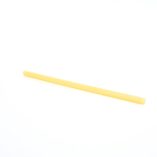 Hot Melt Adhesive, Tan, 5/8 in Diameter, 8 in Length, 35 sec Begins to Harden
