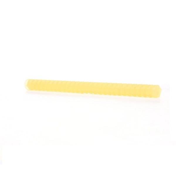 Hot Melt Adhesive, Tan, 5/8 in Diameter, 8 in Length, 45 sec Begins to Harden