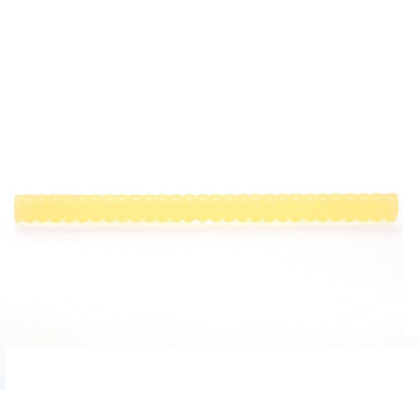 Hot Melt Adhesive, Tan, 5/8 in Diameter, 8 in Length, 45 sec Begins to Harden