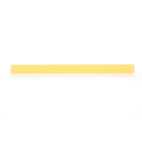 Hot Melt Adhesive, Tan, 5/8 in Diameter, 8 in Length, 50 sec Begins to Harden