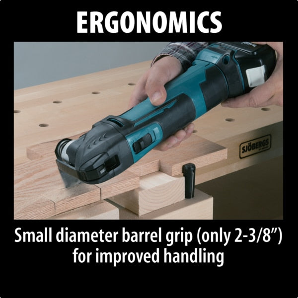 Oscillating Tool, 18V DC, Cordless, 3.2  Degrees Oscillation Angle, LXT Series