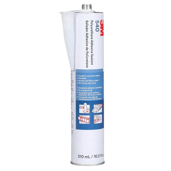 Sealant, 10.5 oz, Cartridge, White, Polyurethane Base