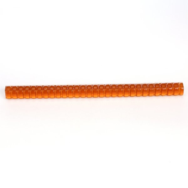 Hot Melt Adhesive, Amber, 5/8 in Diameter, 25 sec Begins to Harden