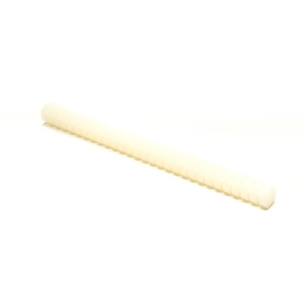 Hot Melt Adhesive, White, 5/8 in Diameter, 8 in Length, 45 sec Begins to Harden