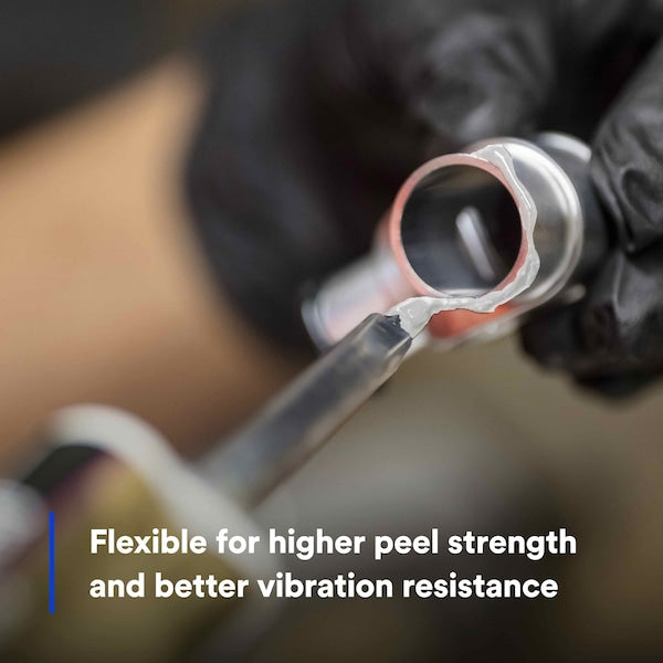 Epoxy Adhesive, DP125 Series, Clear, 1:01 Mix Ratio, 150 min Functional Cure, Dual-Cartridge