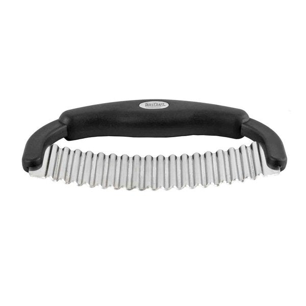 Crinkle Cutter, SS Sngl Blade, Plst Hndl