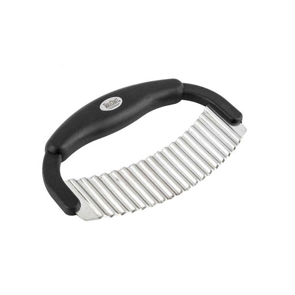 Crinkle Cutter, SS Sngl Blade, Plst Hndl