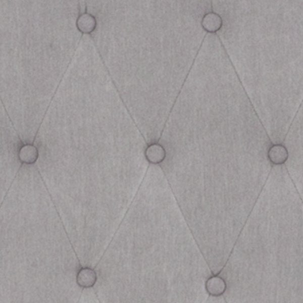 Platform Bed, Riverdale, King, Light Gray