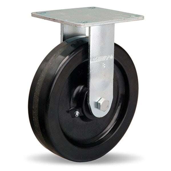 Rigid Caster, Ms 8X2 Plastex