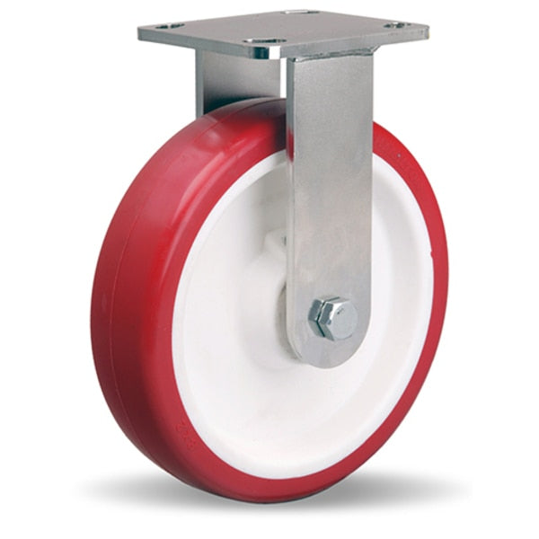 Rigid Caster, Whs 8X2 Poly-Tech