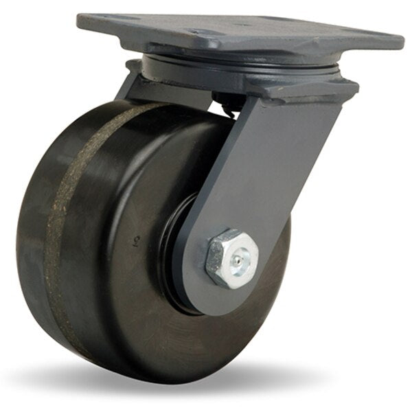 Extended Service Swivel Caster, 6