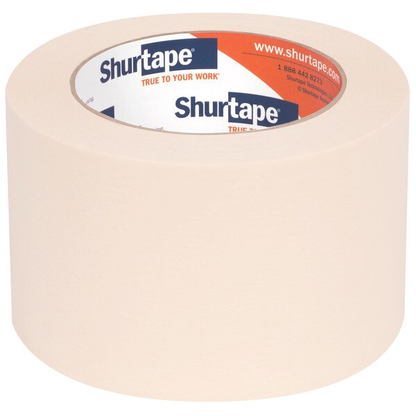 Masking Tape, 72mm W x 55m L, Crepe Paper