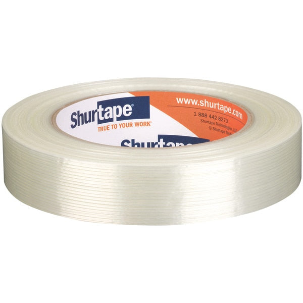 Packaging Tape, 24mm W, Clear, 4-47/64