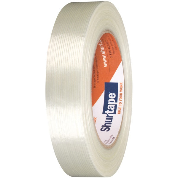 Packaging Tape, 24mm W, Clear, 4-47/64