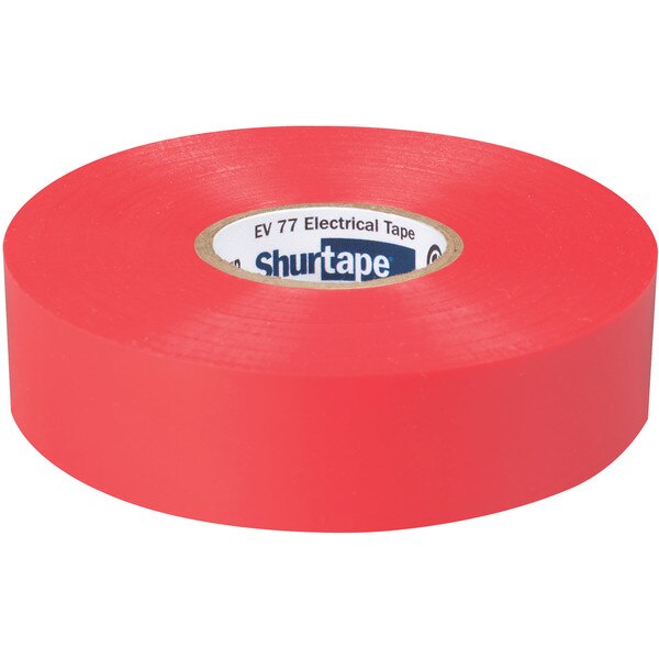 Electrical Tape, Red, 3/4