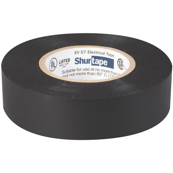 Electrical Tape, Black, 3/4