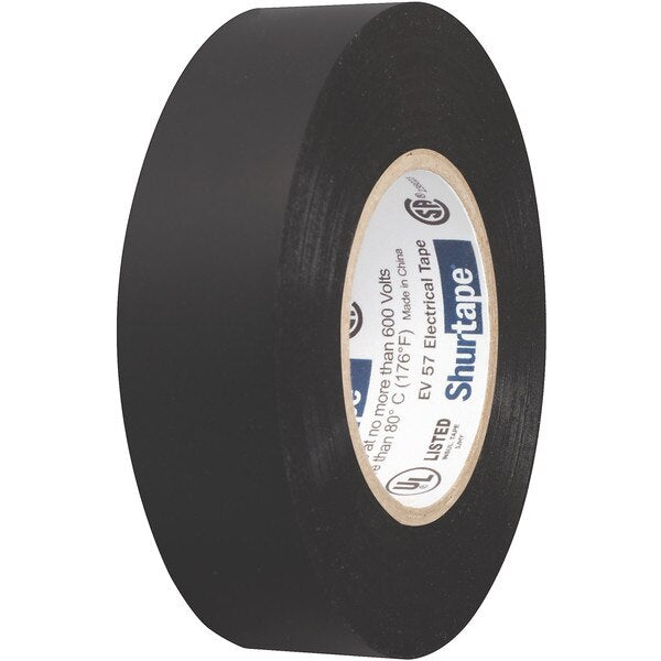 Electrical Tape, Black, 3/4