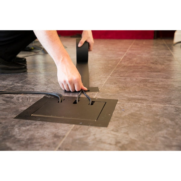 Duct Tape, 50m L, Adhesion 75 oz./in, Black